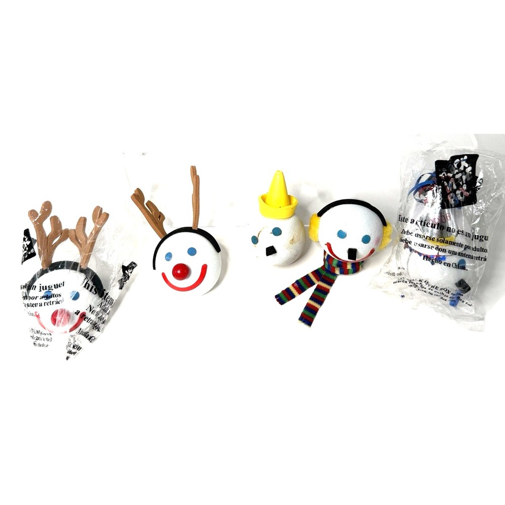 Jack‎ in the Box Antenna Toppers Lot of 5 NEW & Pre-OWNED